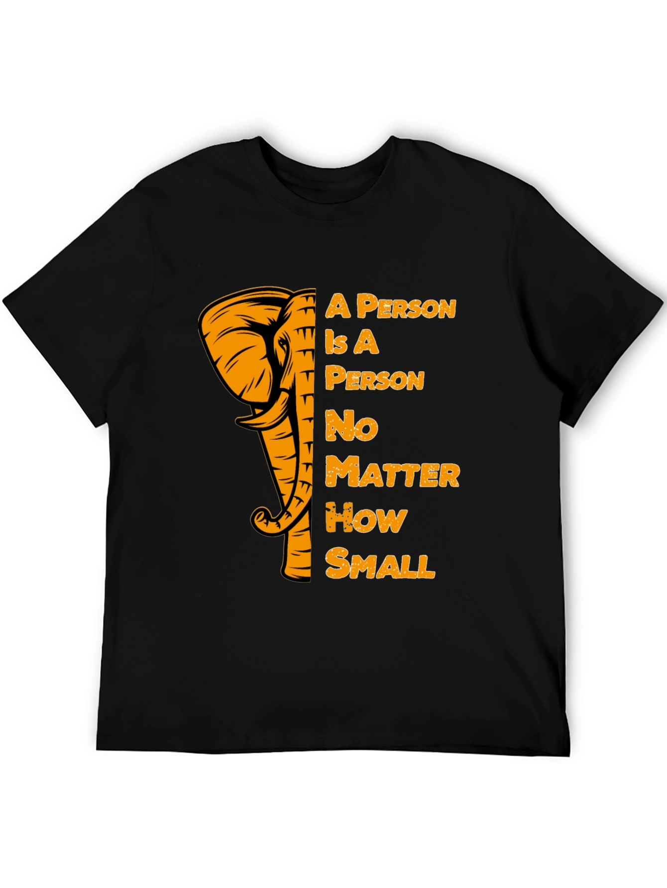 Elephant A Person T-Shirt Motivational Tee