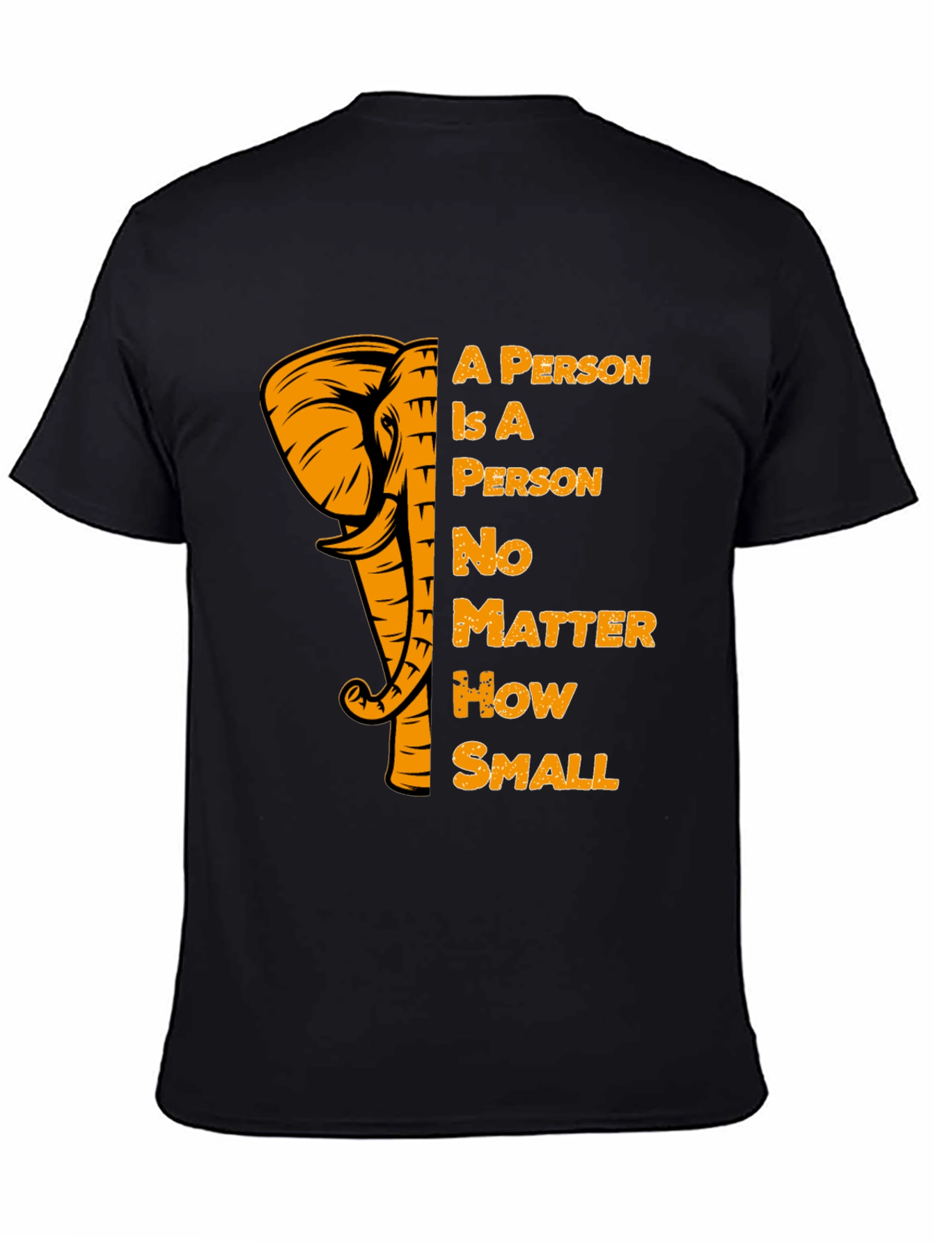 Elephant A Person T-Shirt Motivational Tee