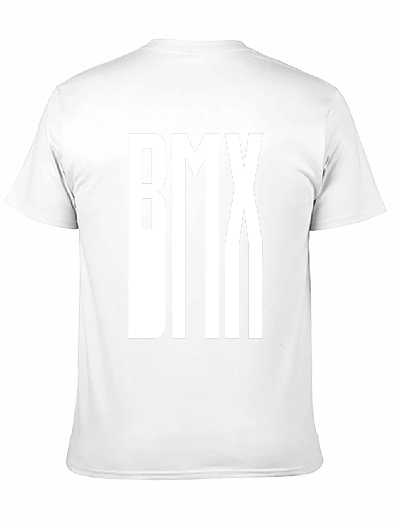 BMX Graphic Tee - Black Cotton T-Shirt