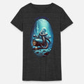 Giant Octopus with Arms Around a Submarine URM