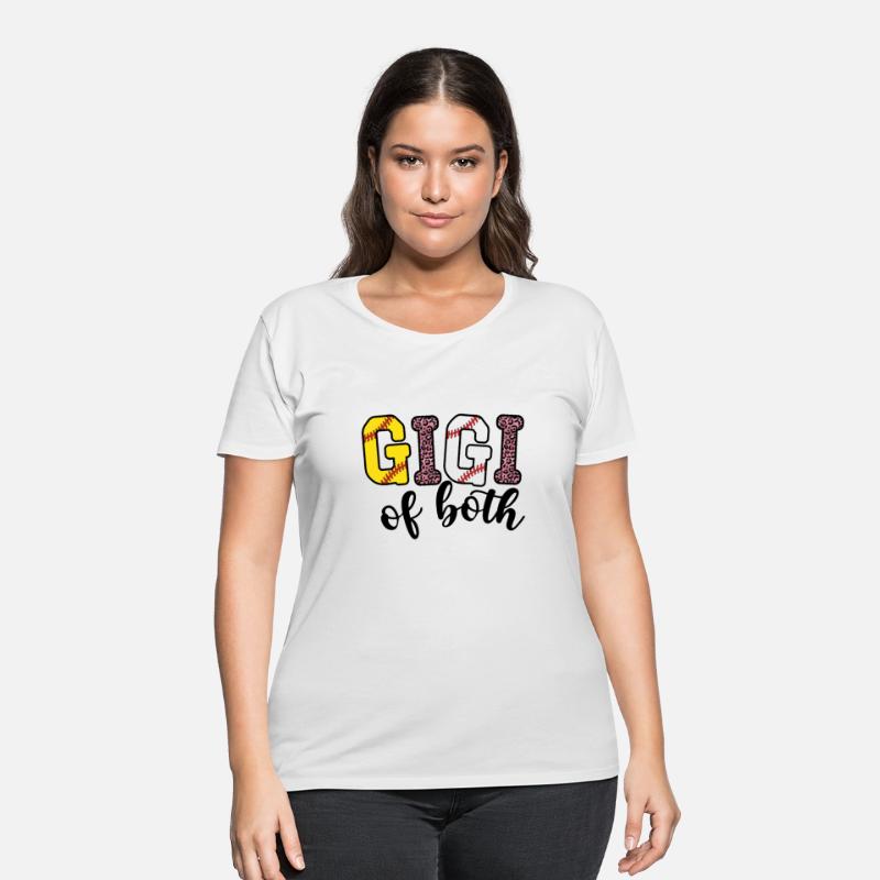 Gigi Of Both Funny Baseball Softball Sport Leopard