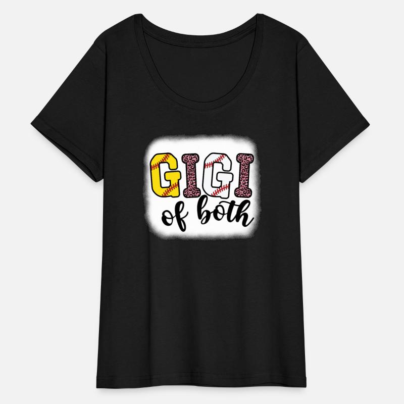 Gigi Of Both Funny Baseball Softball Sport Leopard