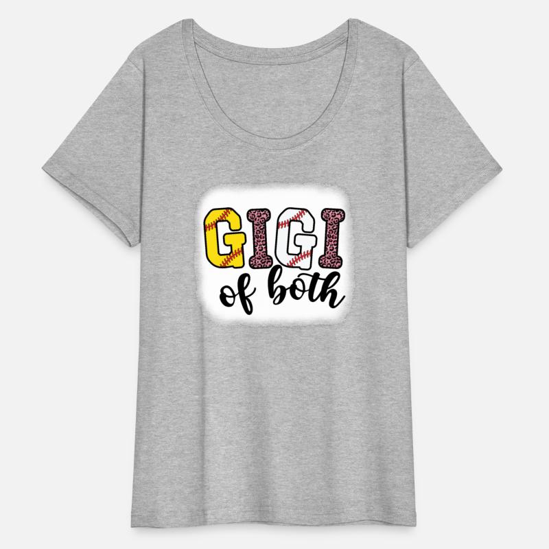 Gigi Of Both Funny Baseball Softball Sport Leopard