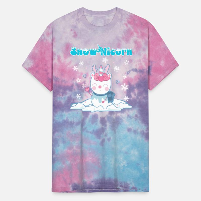 Girl Snow-Nicorn Unicorn Fan Snowflakes Frozen