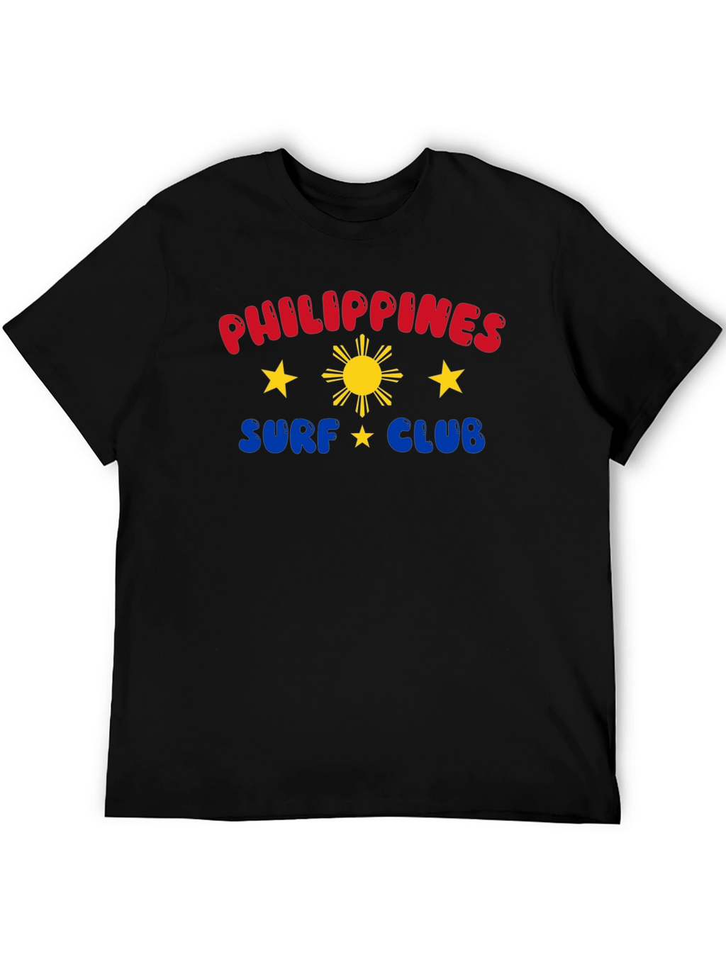 Philippines Surf Club Graphic Tee - Black