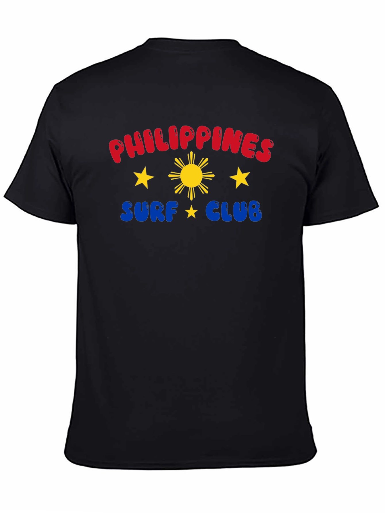 Philippines Surf Club Graphic Tee - Black