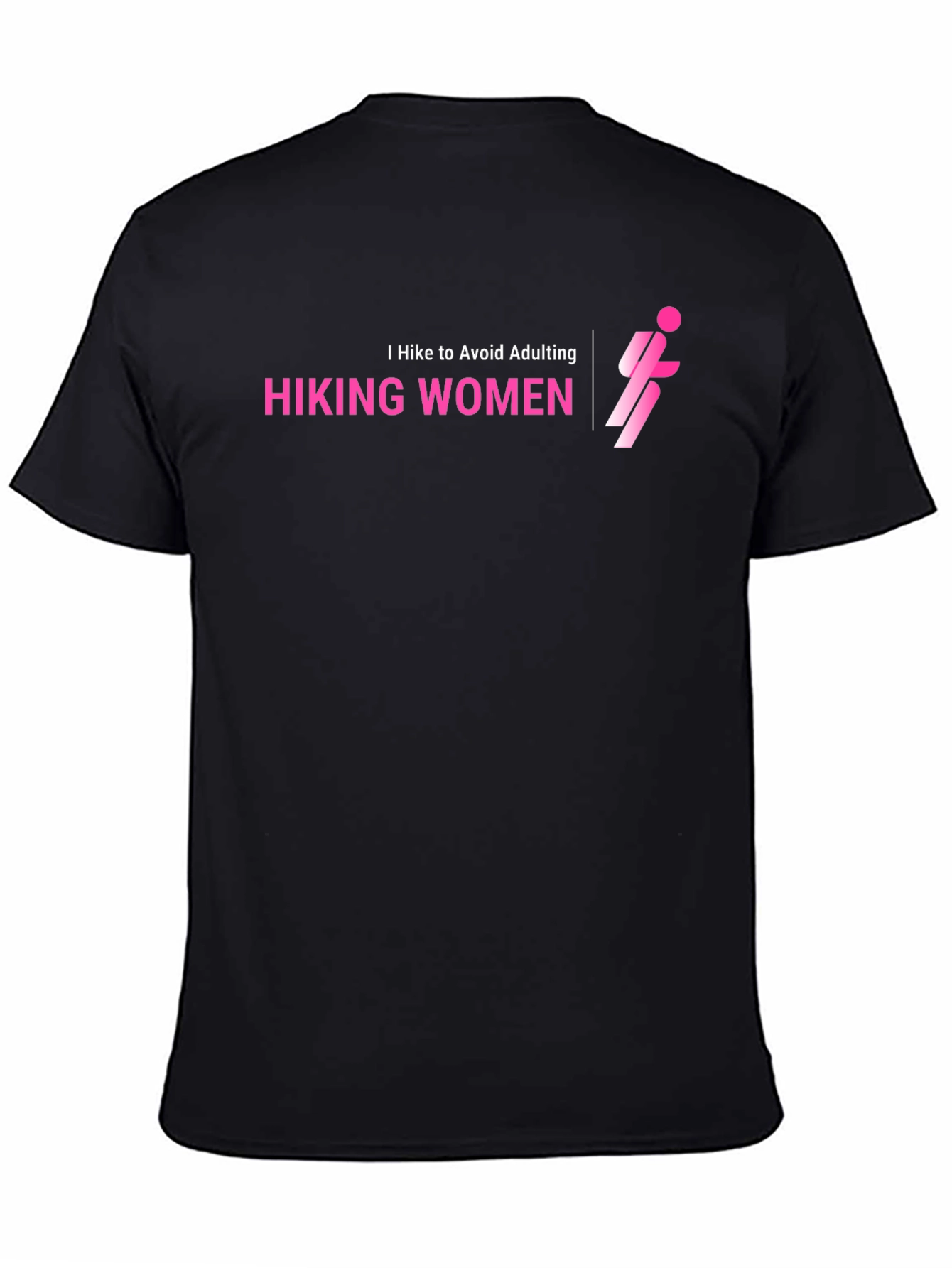 Hiking Women Tee - I Hike to Avoid Adulting