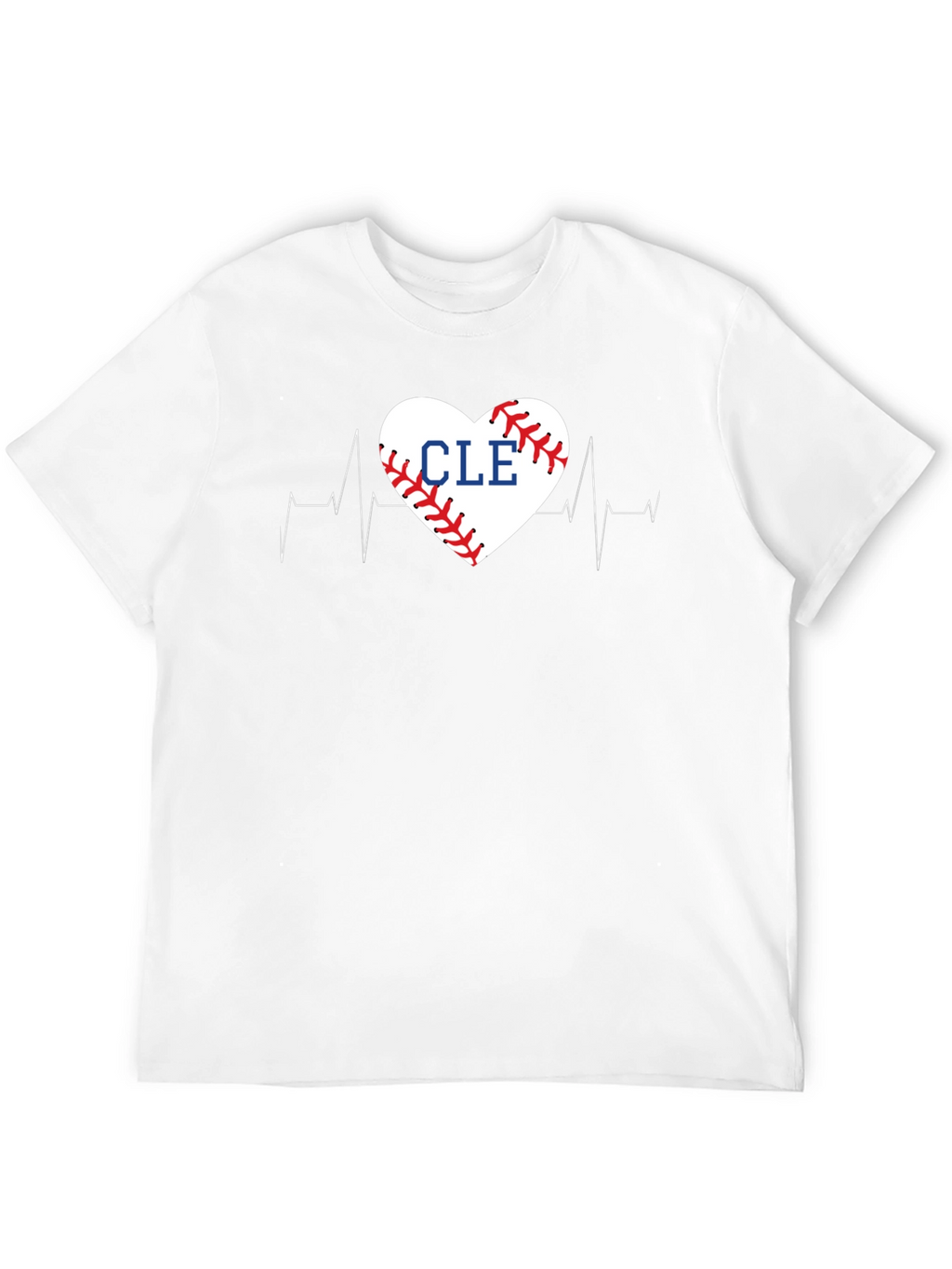 CLE Baseball Heartbeat T-Shirt