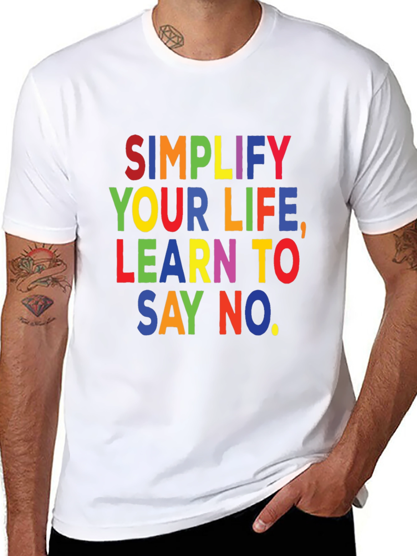 Simplify Your Life T-Shirt: Learn to Say No