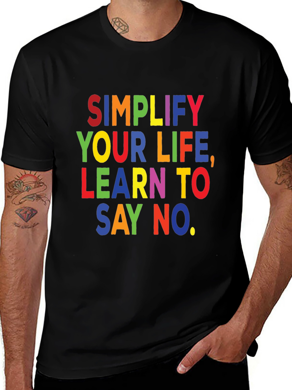 Simplify Your Life T-Shirt: Learn to Say No