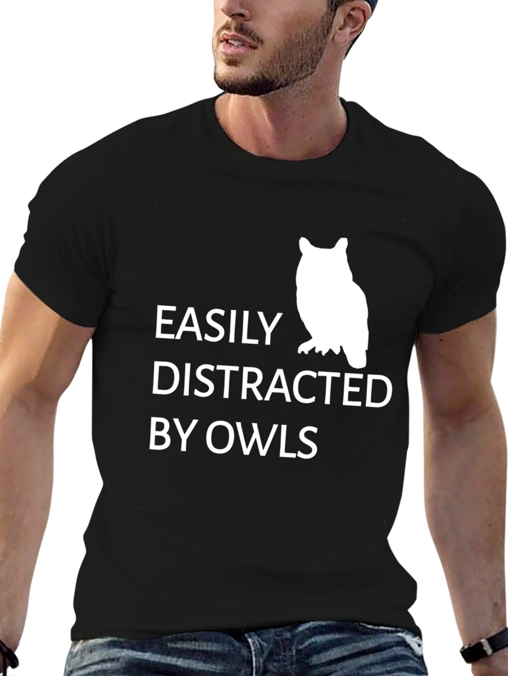 Easily Distracted by Owls T-Shirt