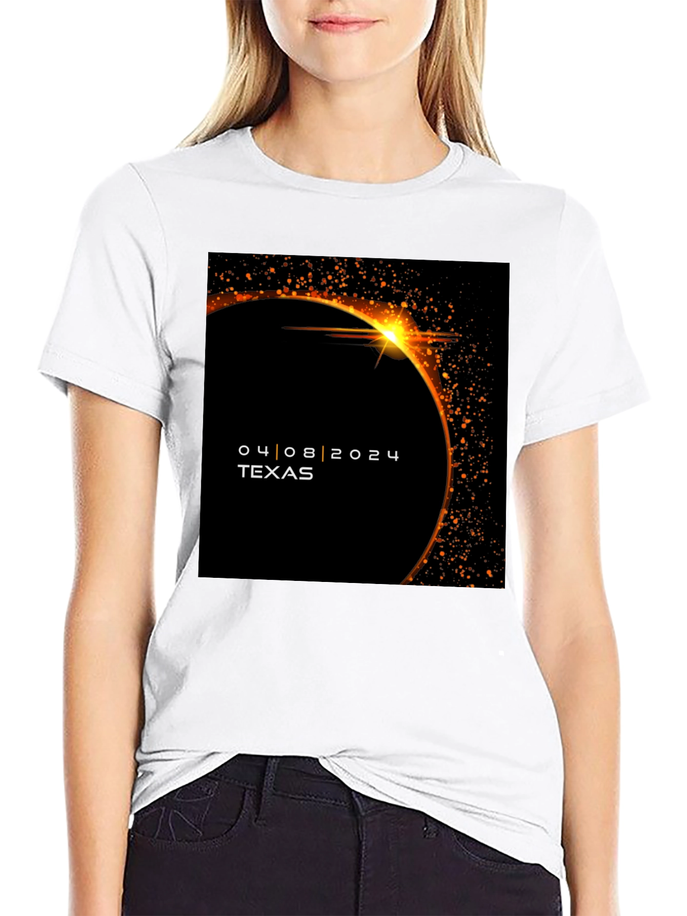 Texas Solar Eclipse 04.08.2024 T-Shirt