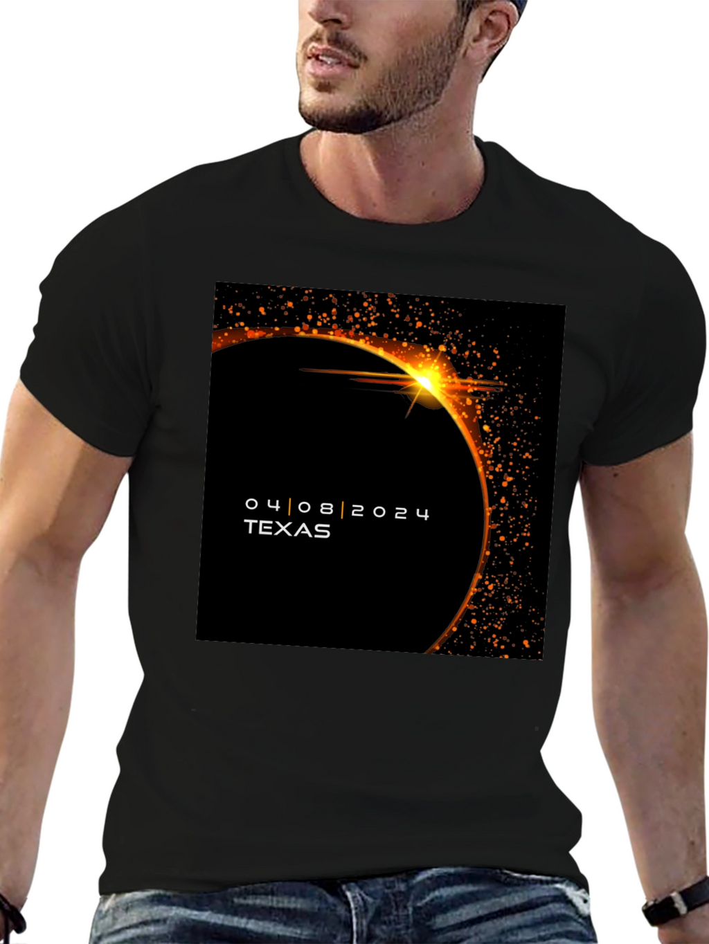 Texas Solar Eclipse 04.08.2024 T-Shirt