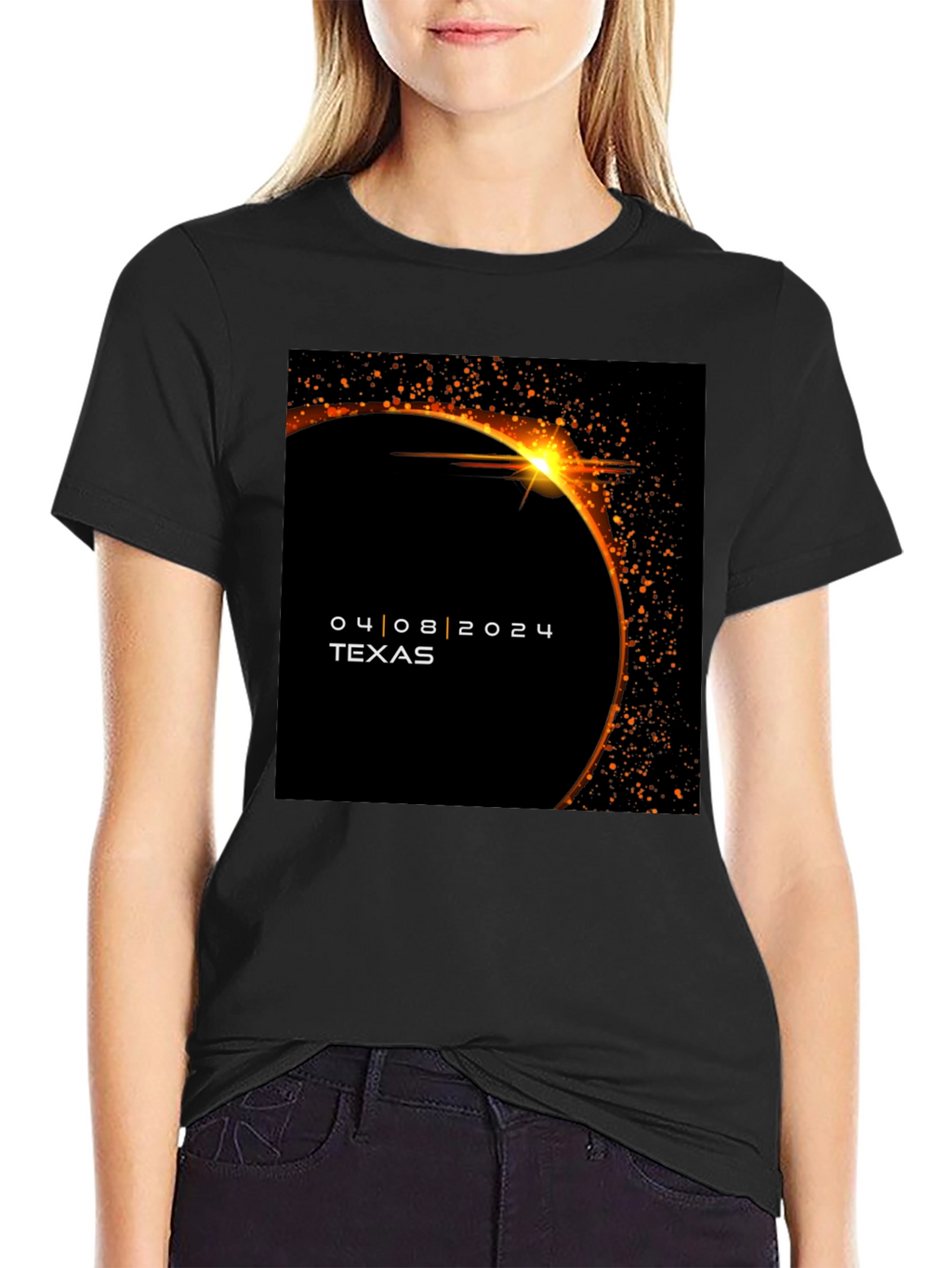 Texas Solar Eclipse 04.08.2024 T-Shirt