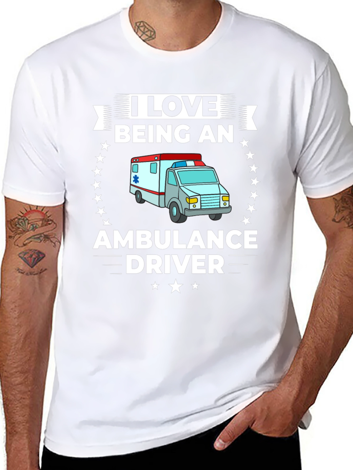 I Love Being an Ambulance Driver T-Shirt