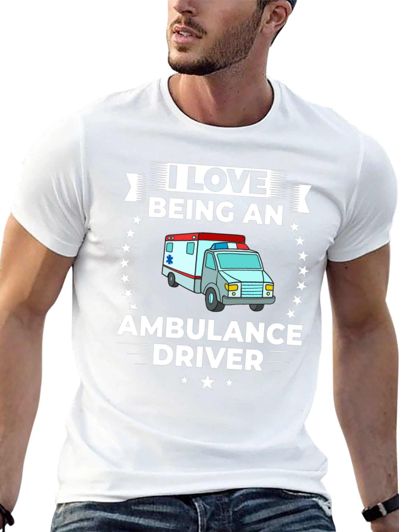 I Love Being an Ambulance Driver T-Shirt