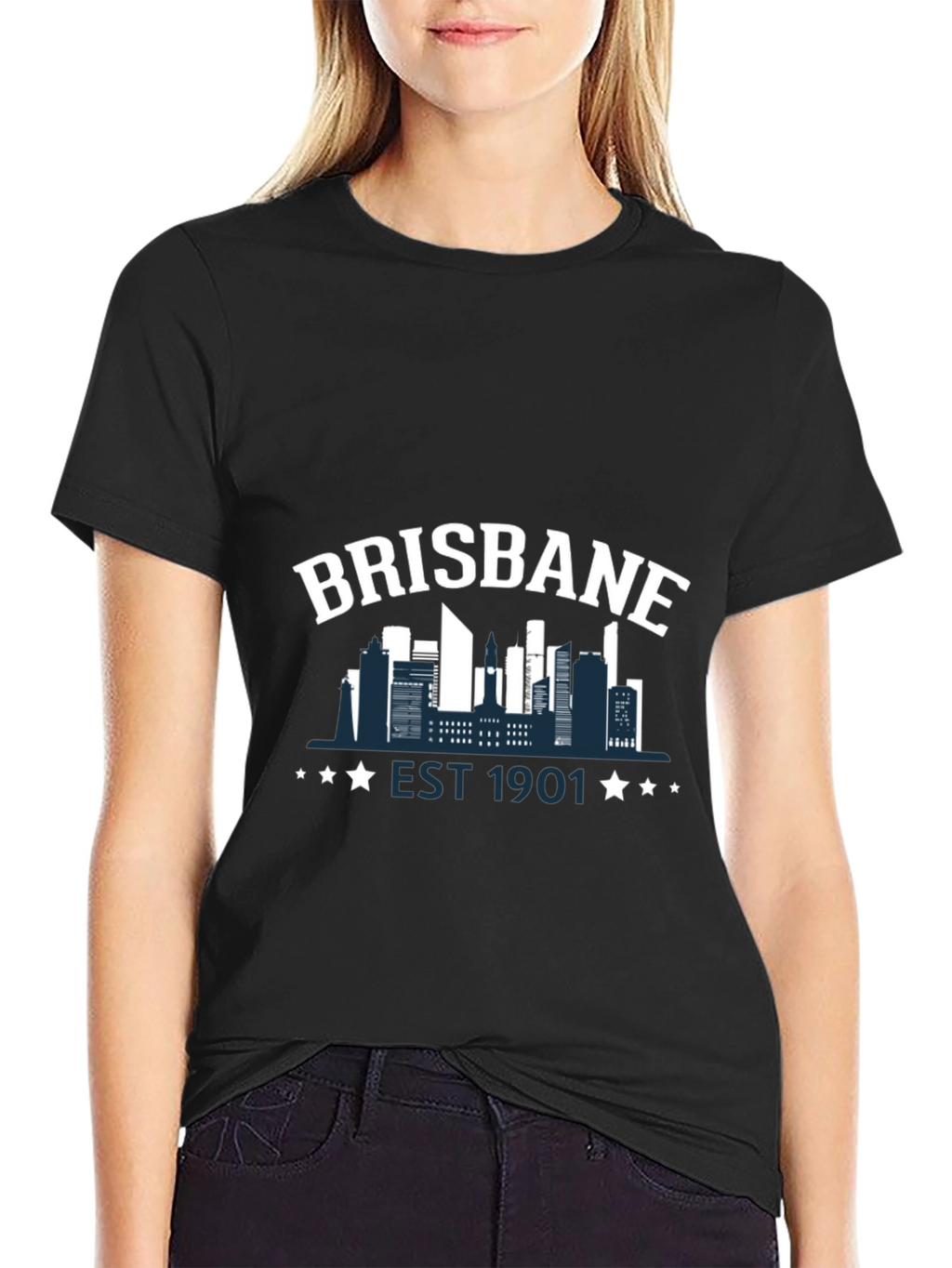 Brisbane Skyline Graphic T-Shirt - Est. 1901