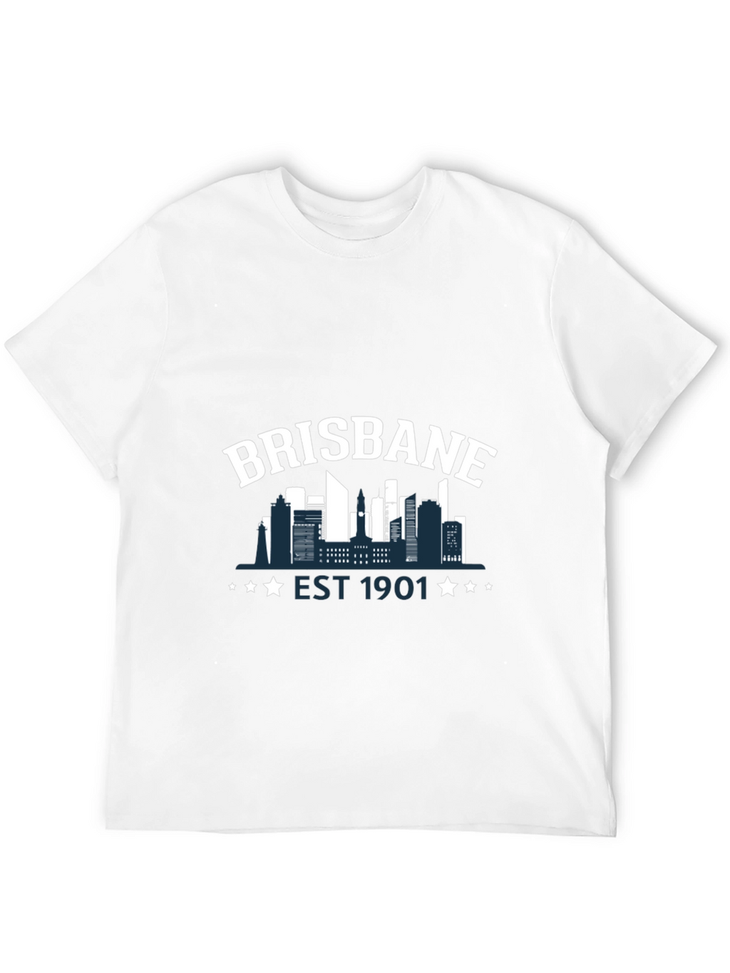 Brisbane Skyline Graphic T-Shirt - Est. 1901