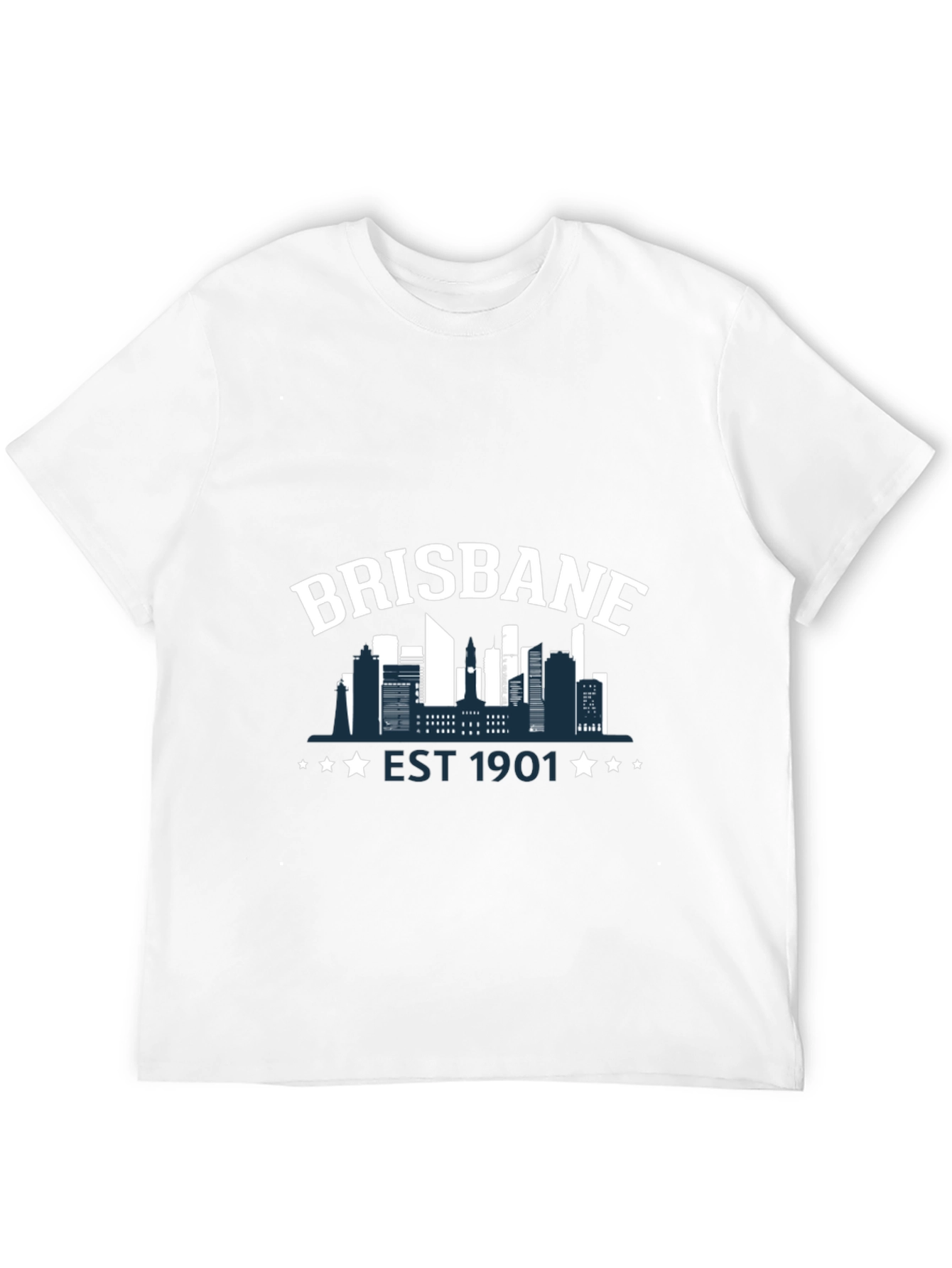 Brisbane Skyline Graphic T-Shirt - Est. 1901