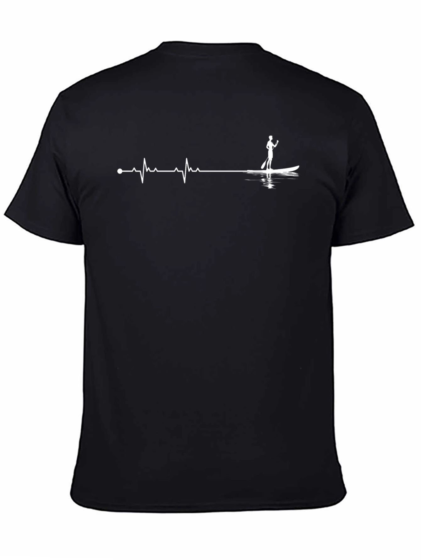 Paddle Board Heartbeat T-Shirt - Water Sports Apparel