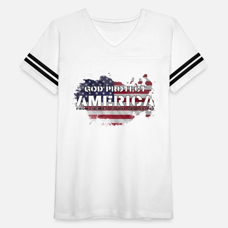 God Protect America American Flag Patriotic