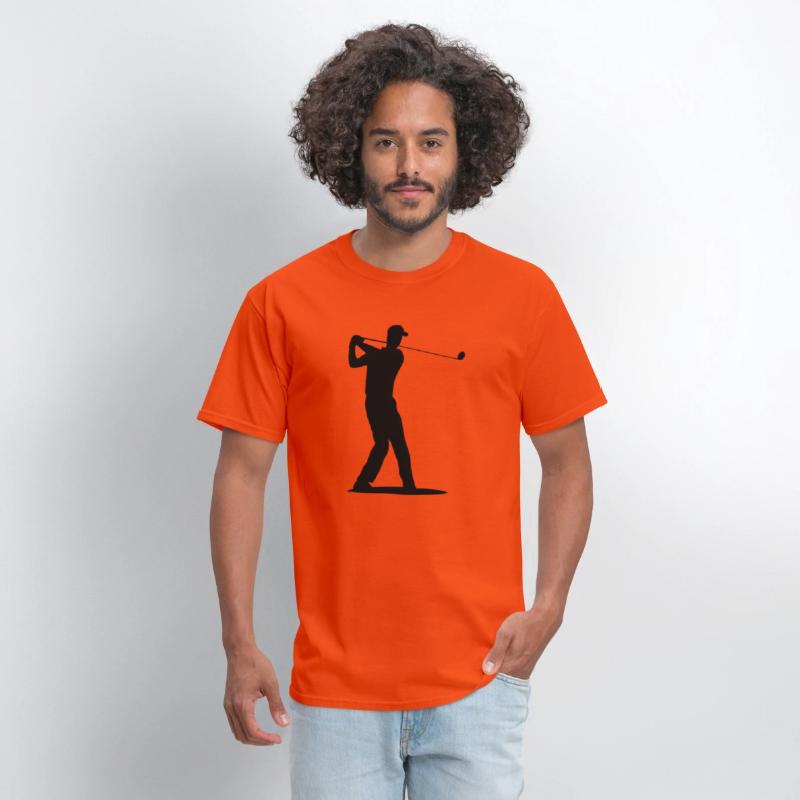 Golfer Silhouette - Tee Off Golf