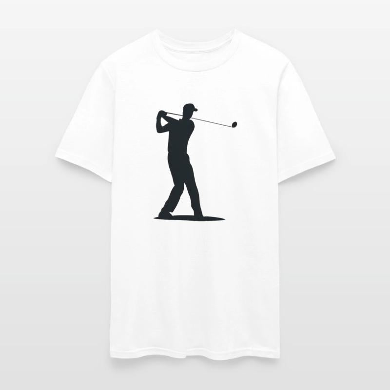 Golfer Silhouette - Tee Off Golf