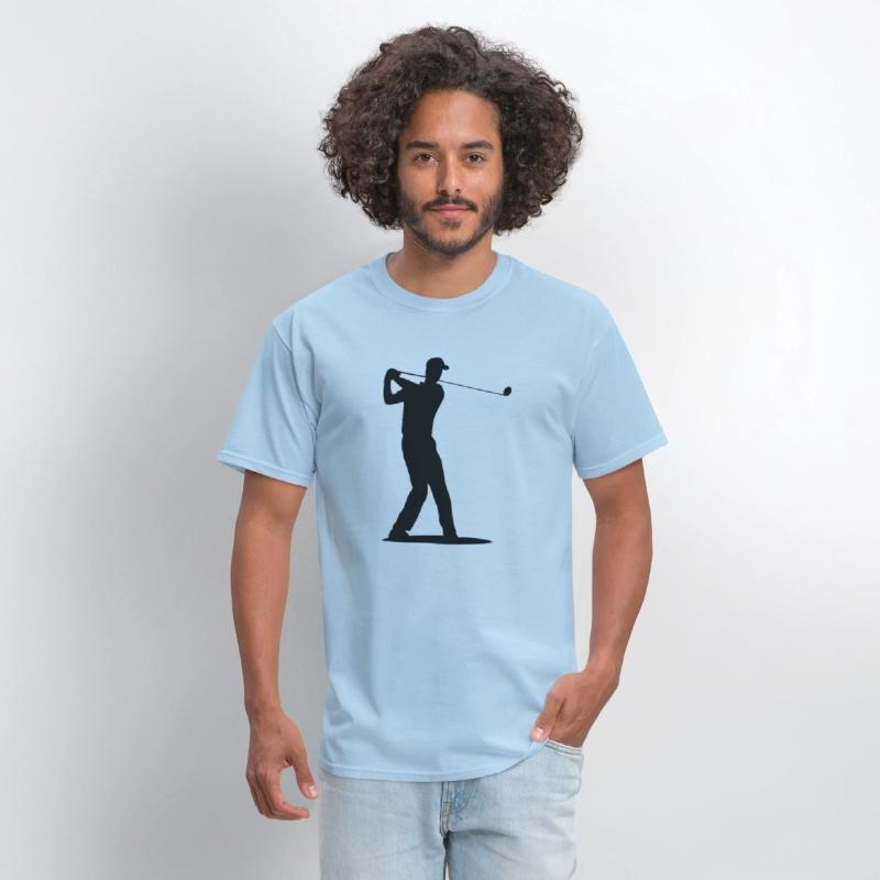 Golfer Silhouette - Tee Off Golf