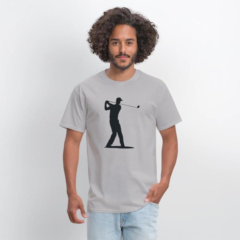 Golfer Silhouette - Tee Off Golf