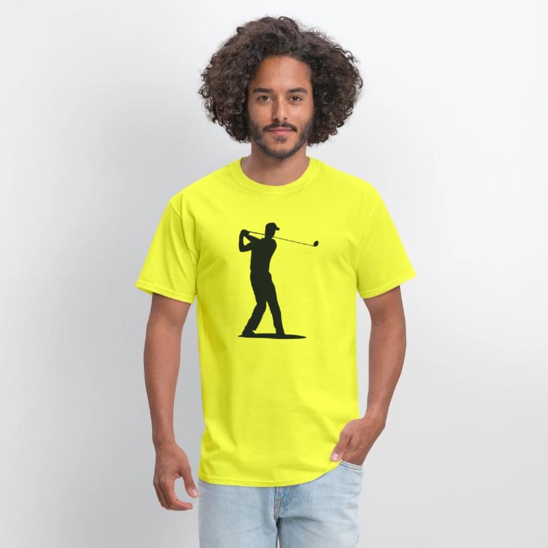 Golfer Silhouette - Tee Off Golf