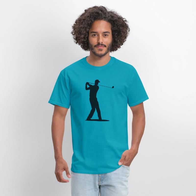 Golfer Silhouette - Tee Off Golf