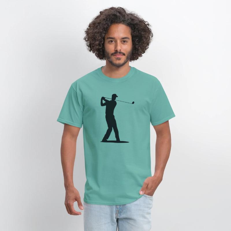 Golfer Silhouette - Tee Off Golf