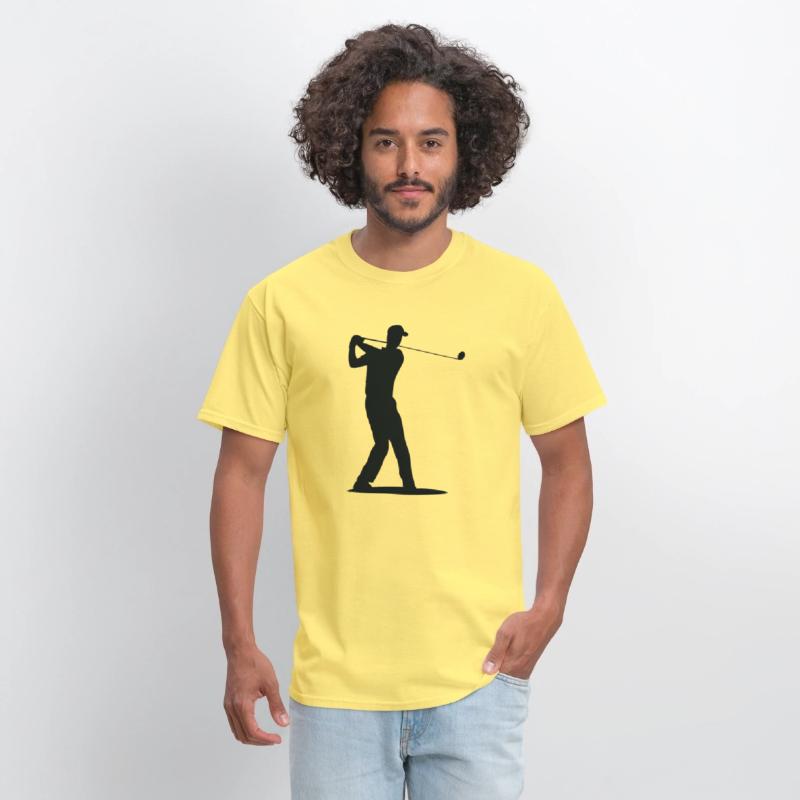 Golfer Silhouette - Tee Off Golf