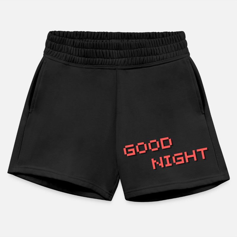 good night pixel logo