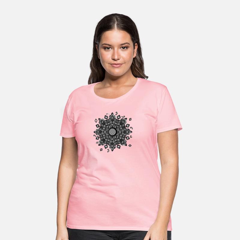 Gothic rosette stained glass ornament