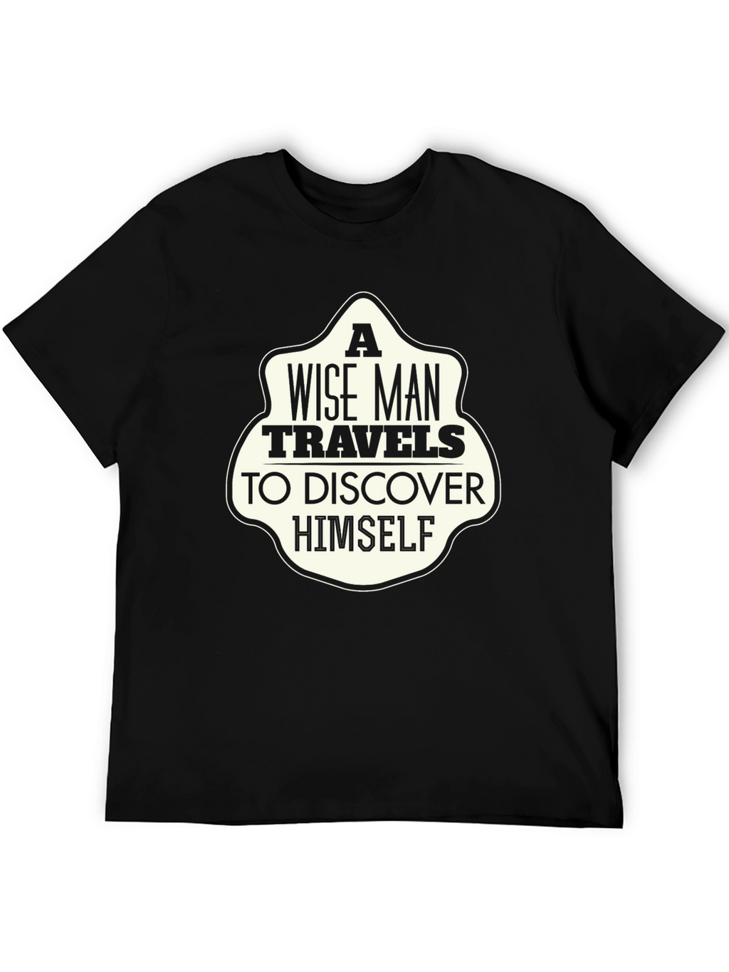 Wise Man Travels Graphic T-Shirt