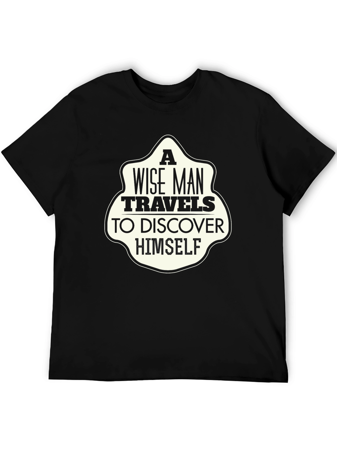 Wise Man Travels Graphic T-Shirt
