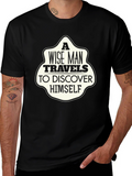 Wise Man Travels Graphic T-Shirt