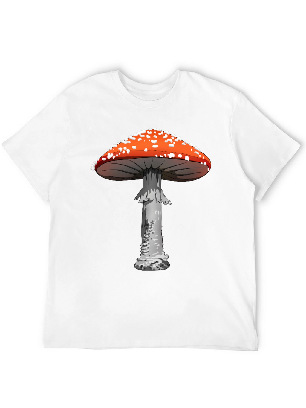 Mushroom Graphic Tee - Funky Novelty Print