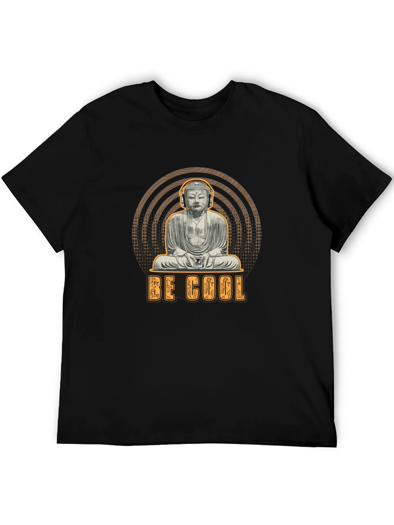Cool Buddha Graphic T-Shirt - Zen Style Tee