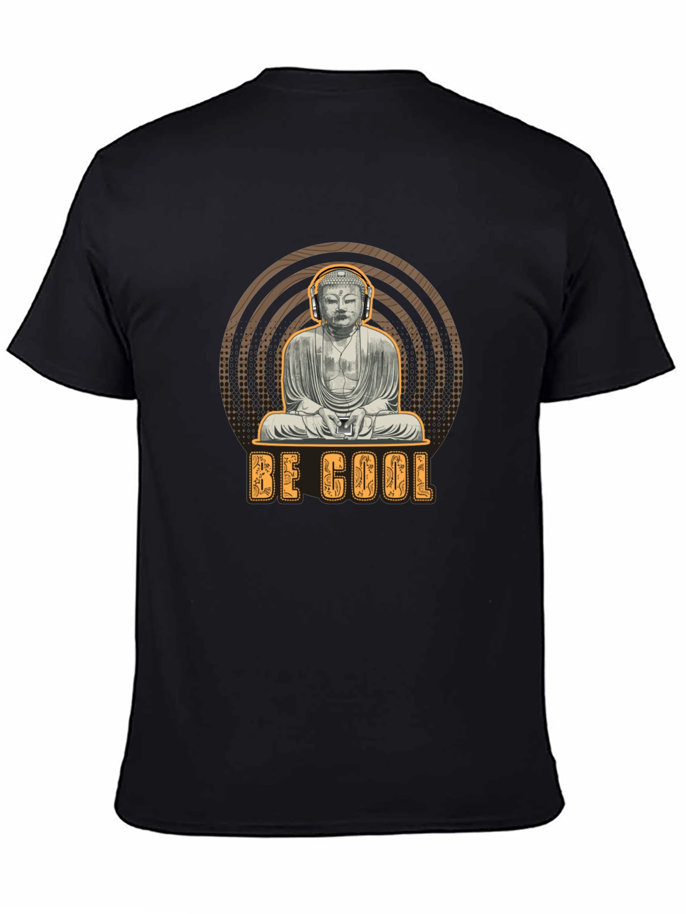Cool Buddha Graphic T-Shirt - Zen Style Tee
