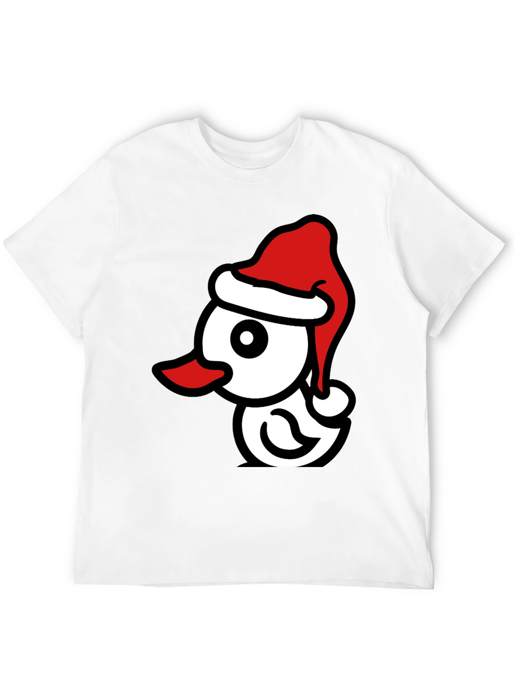 Festive Duck T-Shirt: Christmas Holiday Apparel