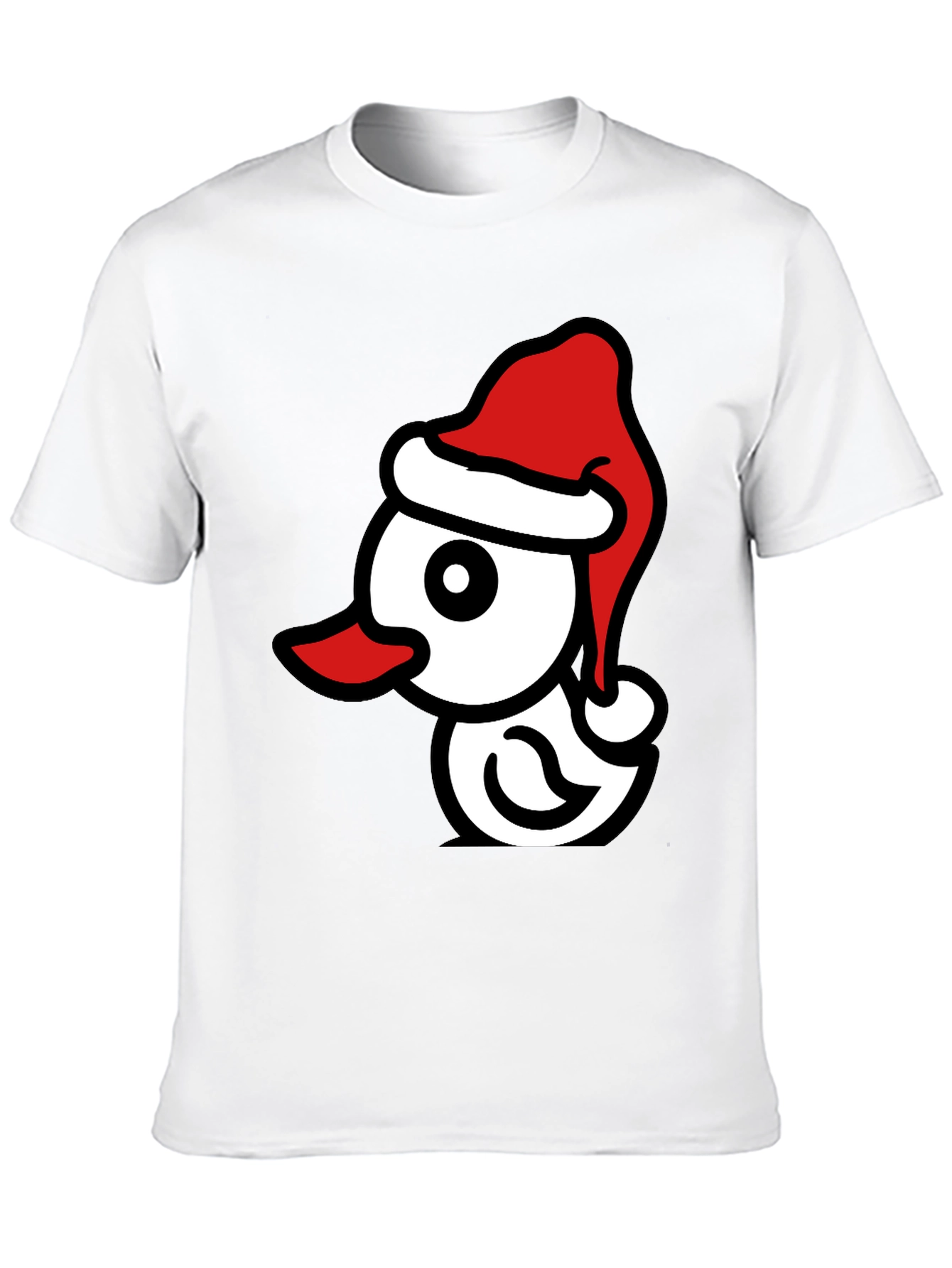 Festive Duck T-Shirt: Christmas Holiday Apparel