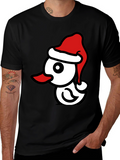 Festive Duck T-Shirt: Christmas Holiday Apparel