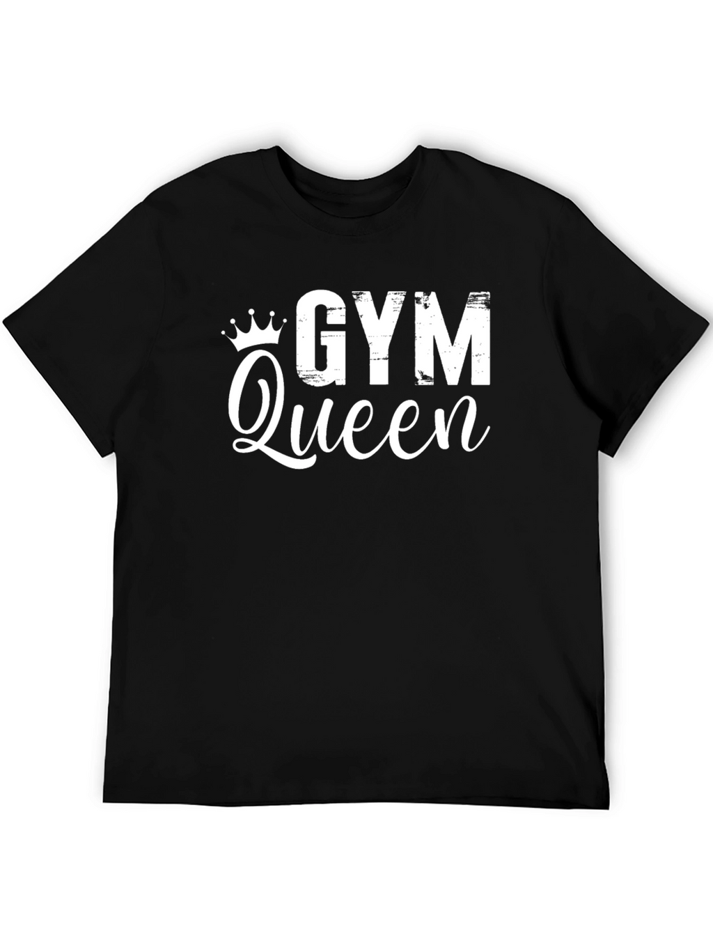 Gym Queen Black Graphic Tee