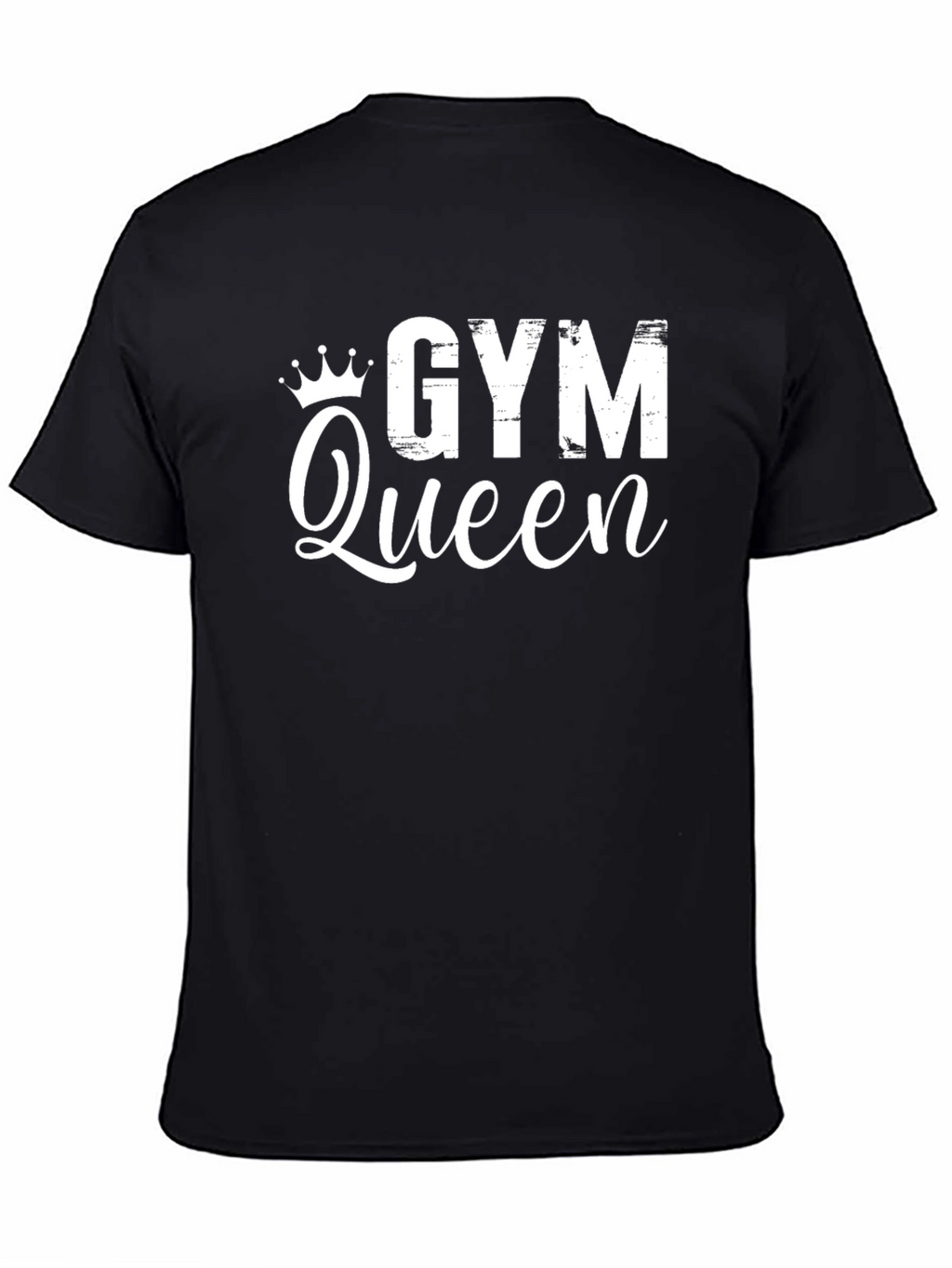 Gym Queen Black Graphic Tee