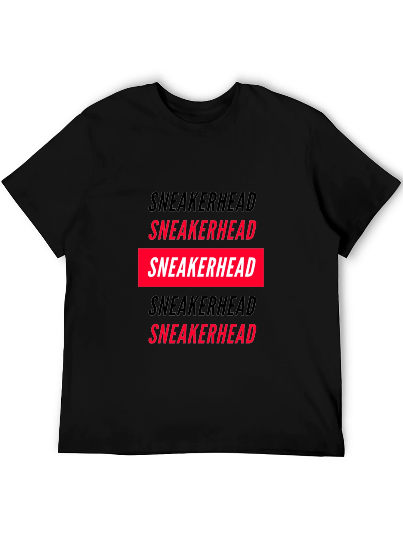 Sneakerhead Graphic Tee - Black - Stylish Casual Wear