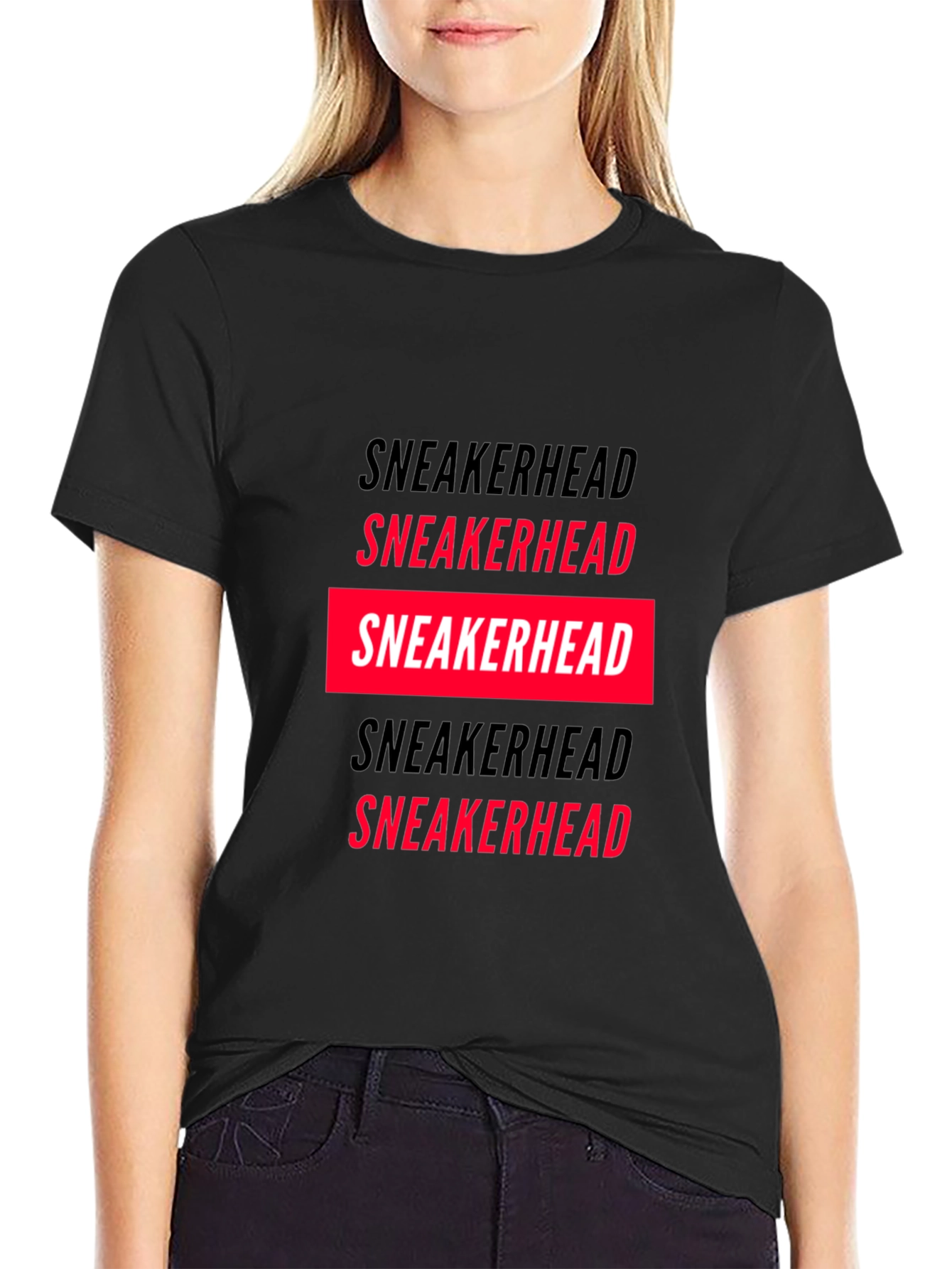 Sneakerhead Graphic Tee - Black - Stylish Casual Wear