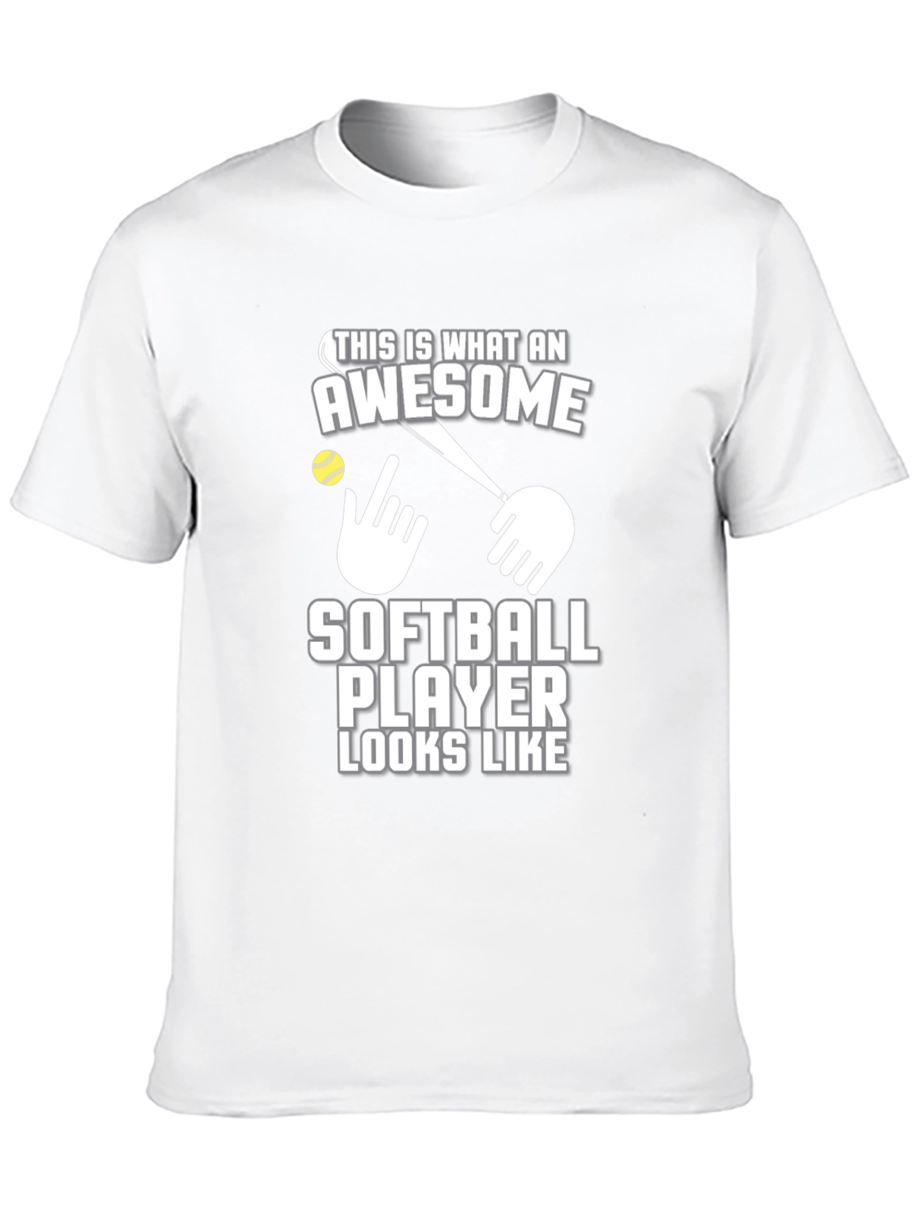 Awesome Softball Player T-Shirt