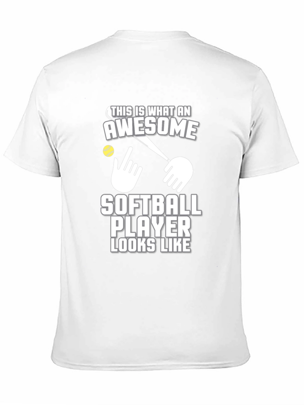 Awesome Softball Player T-Shirt